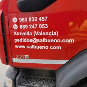 rotulacion de un camion